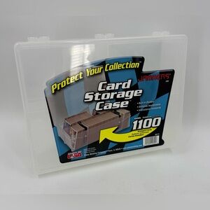 Plano Jammers Jumbo Card Storage‎ Case Original Holds 1100 Cards NWT